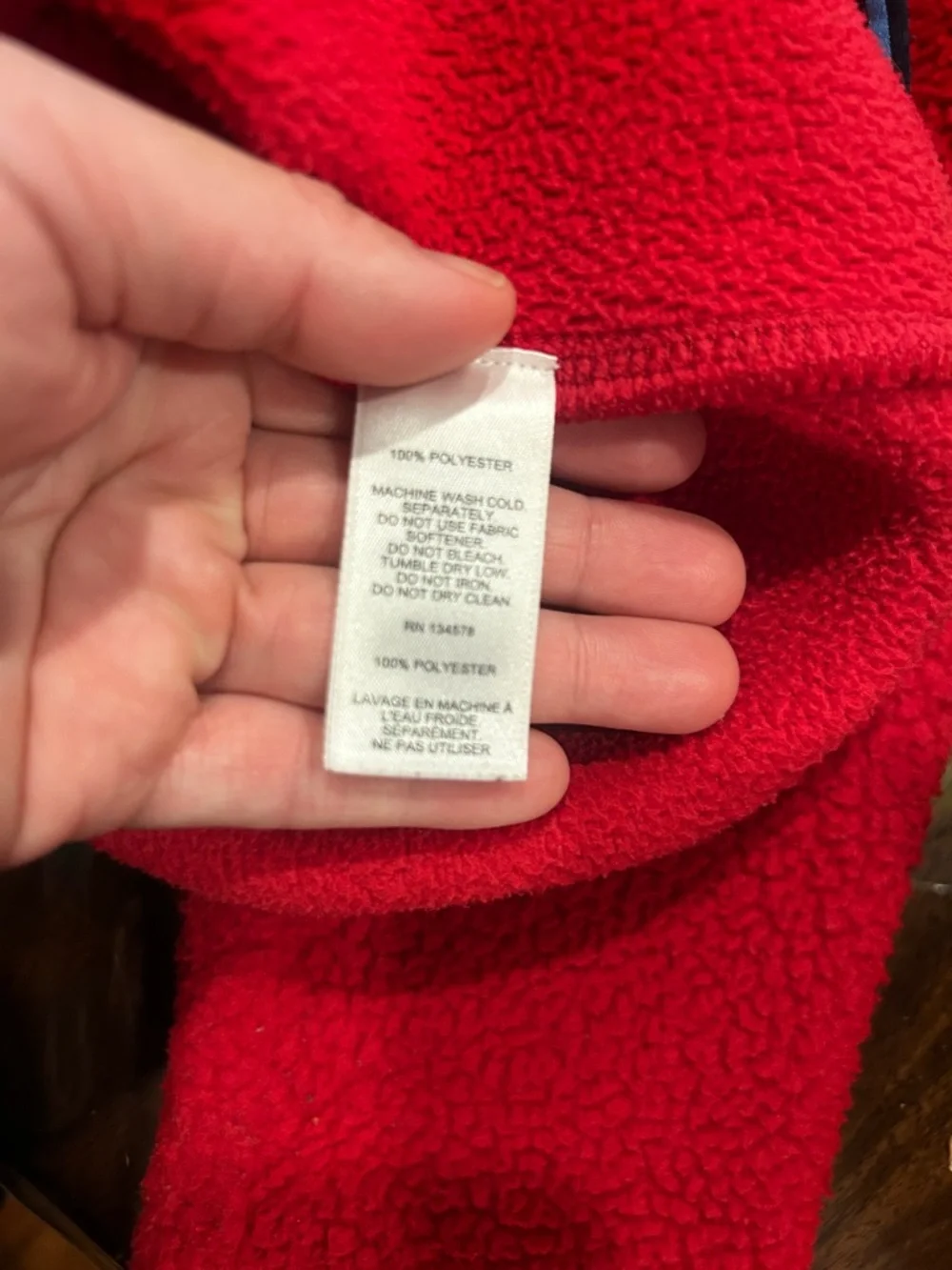 Vineyard Vines cozy sherpa